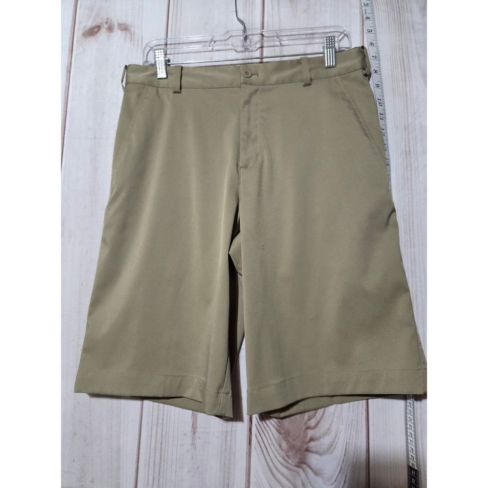 Nike Golf Dri-FIT Shorts Mens 30 Medium M Khaki Golf Athletic Casual
